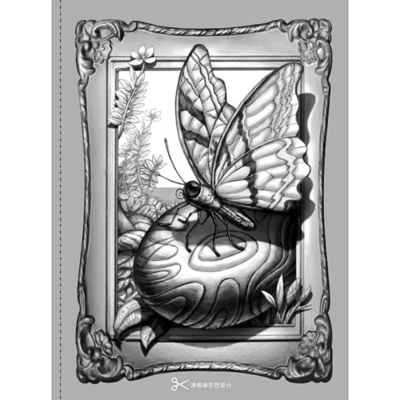 Новая раскраска 3D для взрослых и детей модная антистрессовая самодельная