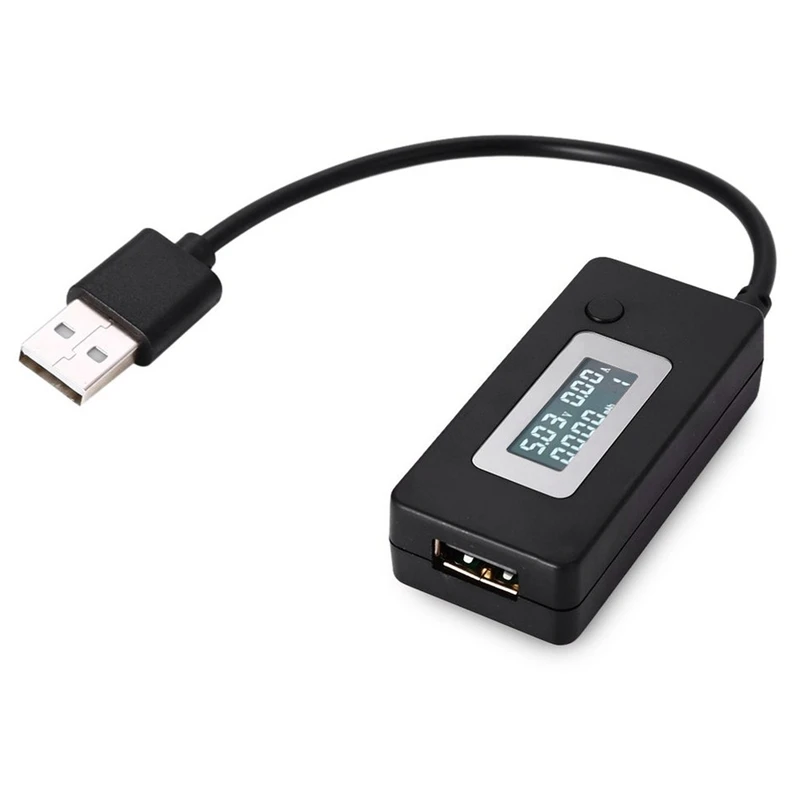 1 шт. ЖК детектор USB Вольтметр Амперметр тестер QC2.0 3 15 в и смарт ТВ пульт