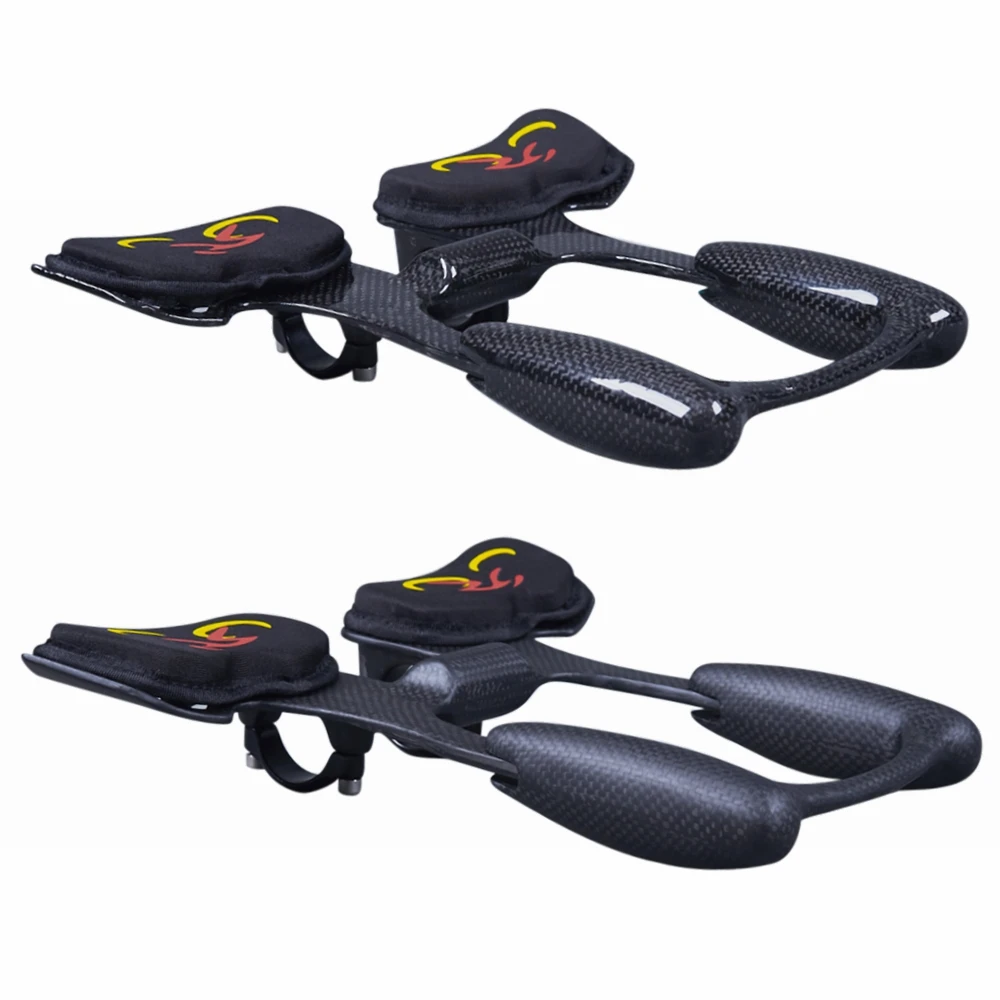 Без логотипа 3K Углеродное волокно горный велосипед аэробар | Спорт и развлечения