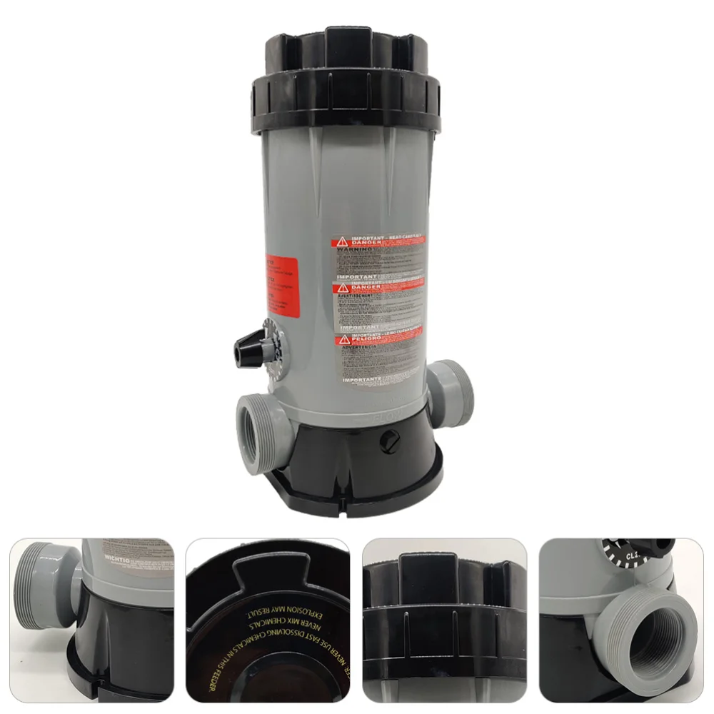 

In-Line Chlorine Feeder Automatic Above-Ground In-ground Pool Chlorine Feeder