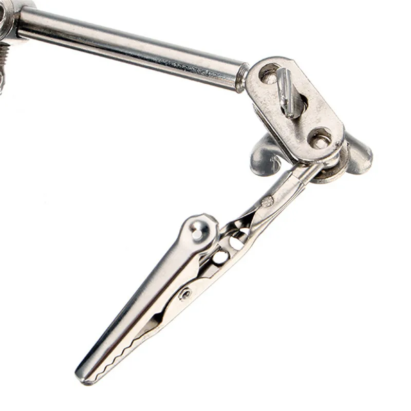 

Third Hand Soldering Iron Stand Clamp Helping Hands Clip Tool PCB Holder Electrical Circuits Hobby