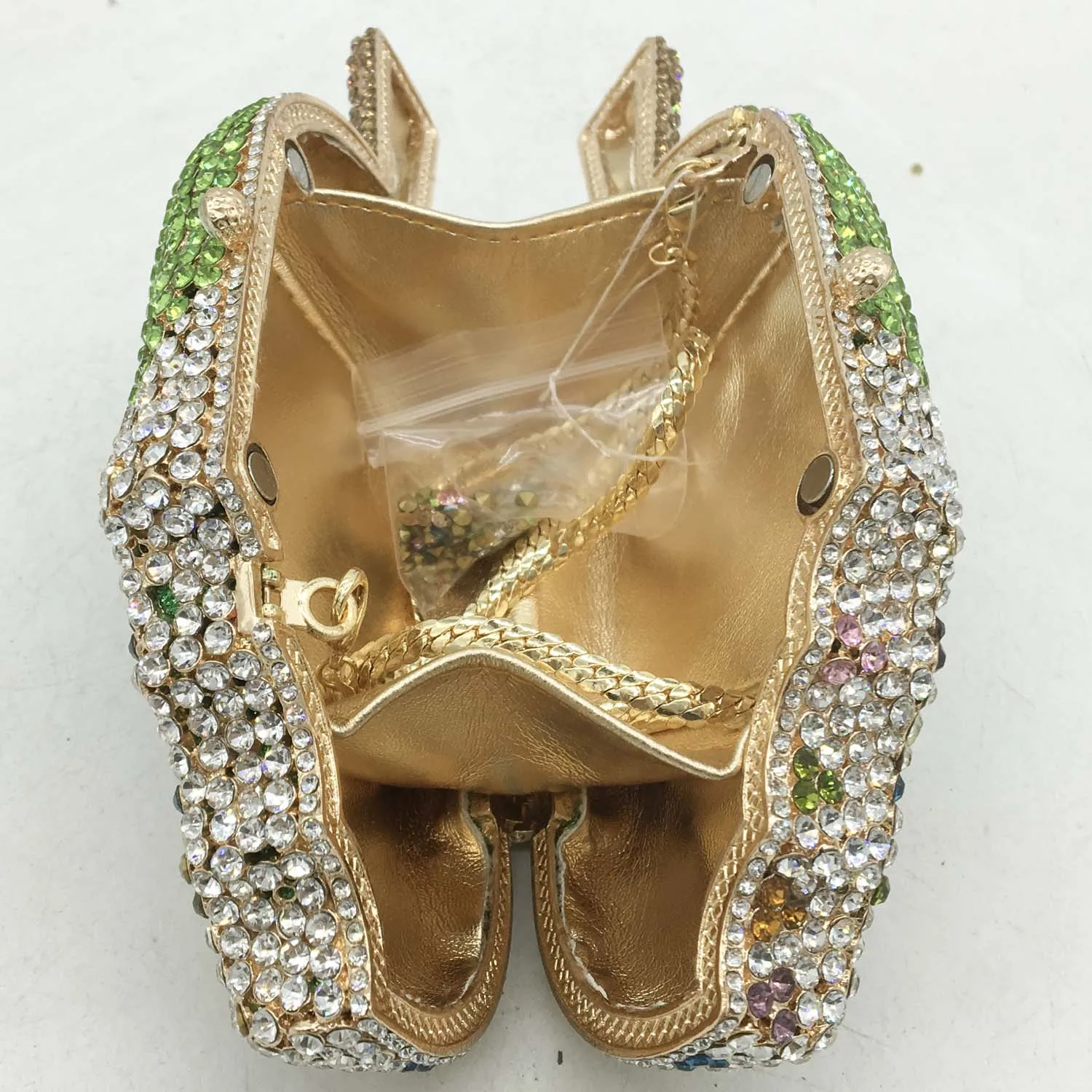 

Boutique De FGG Novelty Ice-Cream Bars Shape Women Mini Handbags Popsicle Evening Bags and Clutchese Wedding Party Purses