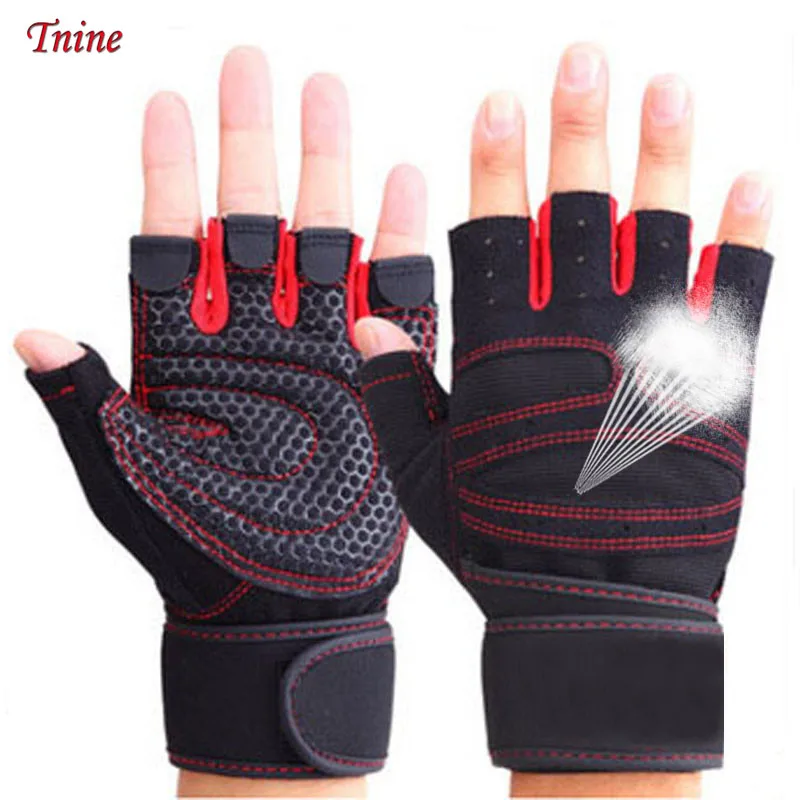 Перчатки для фитнеса в тренажерном зале с защитой от скольжения перчатки занятий