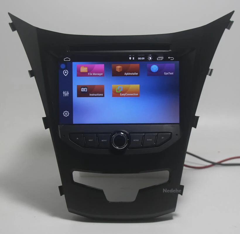 Восьмиядерный 4G+ 32G 2 DIN Автомобильный dvd-плеер для SsangYong Actyon/Korando с gps, Bluetooth, радио Wi-Fi подарок камера заднего вида