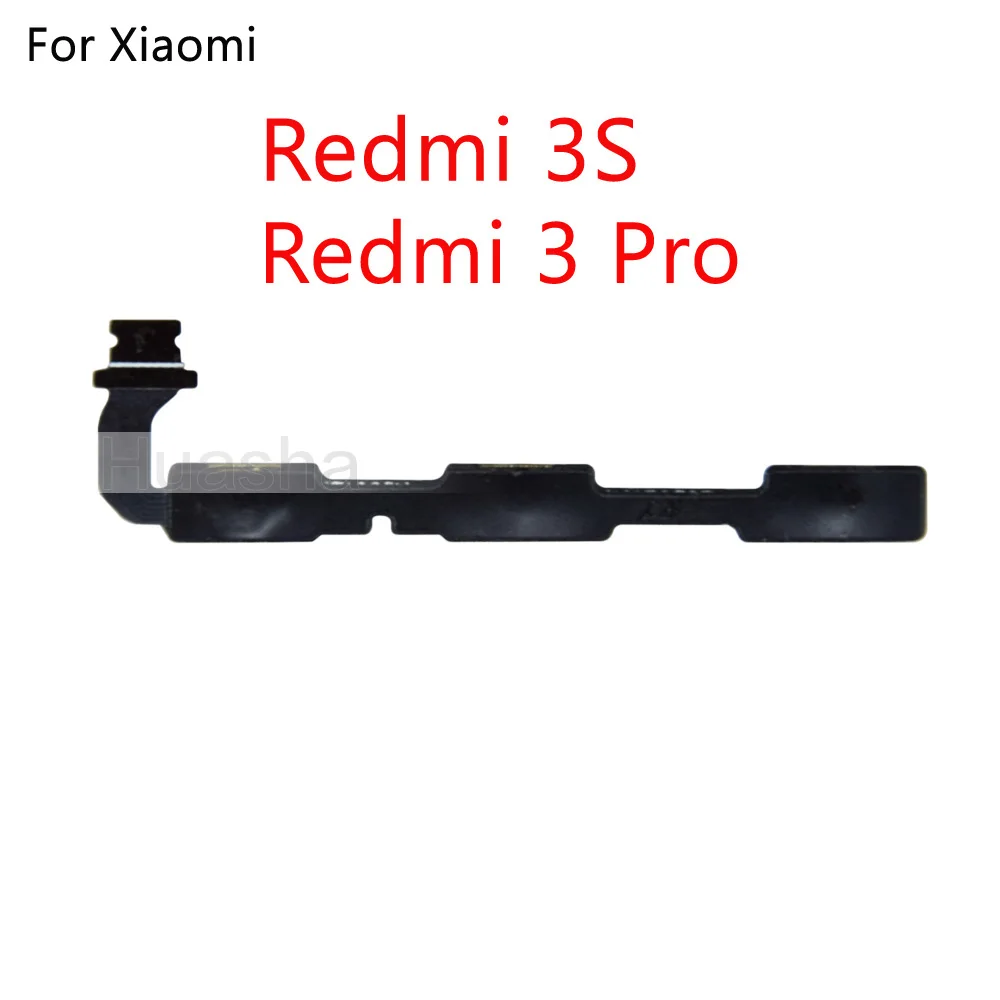 10 шт./лот для Xiaomi Redmi 3 3S 4A 5A Note 2 4 5 Plus Pro 4X кнопка включения и выключения питания