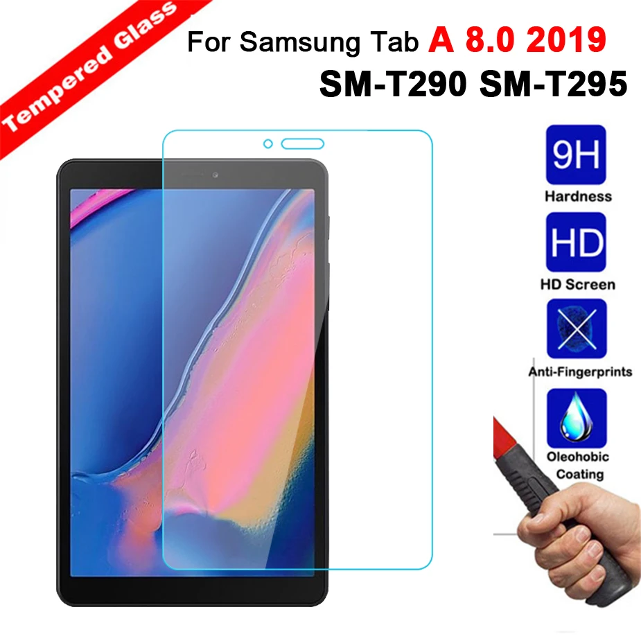Tab A 8 T290 GHM Защита экрана стекло Tab A 8,0/10,1+ чехол для планшета samsung Galaxy Tab A 8,0 10,1 SM T290 P200 P205 T510 T515 - Цвет: Tab A 8 T290 GHM