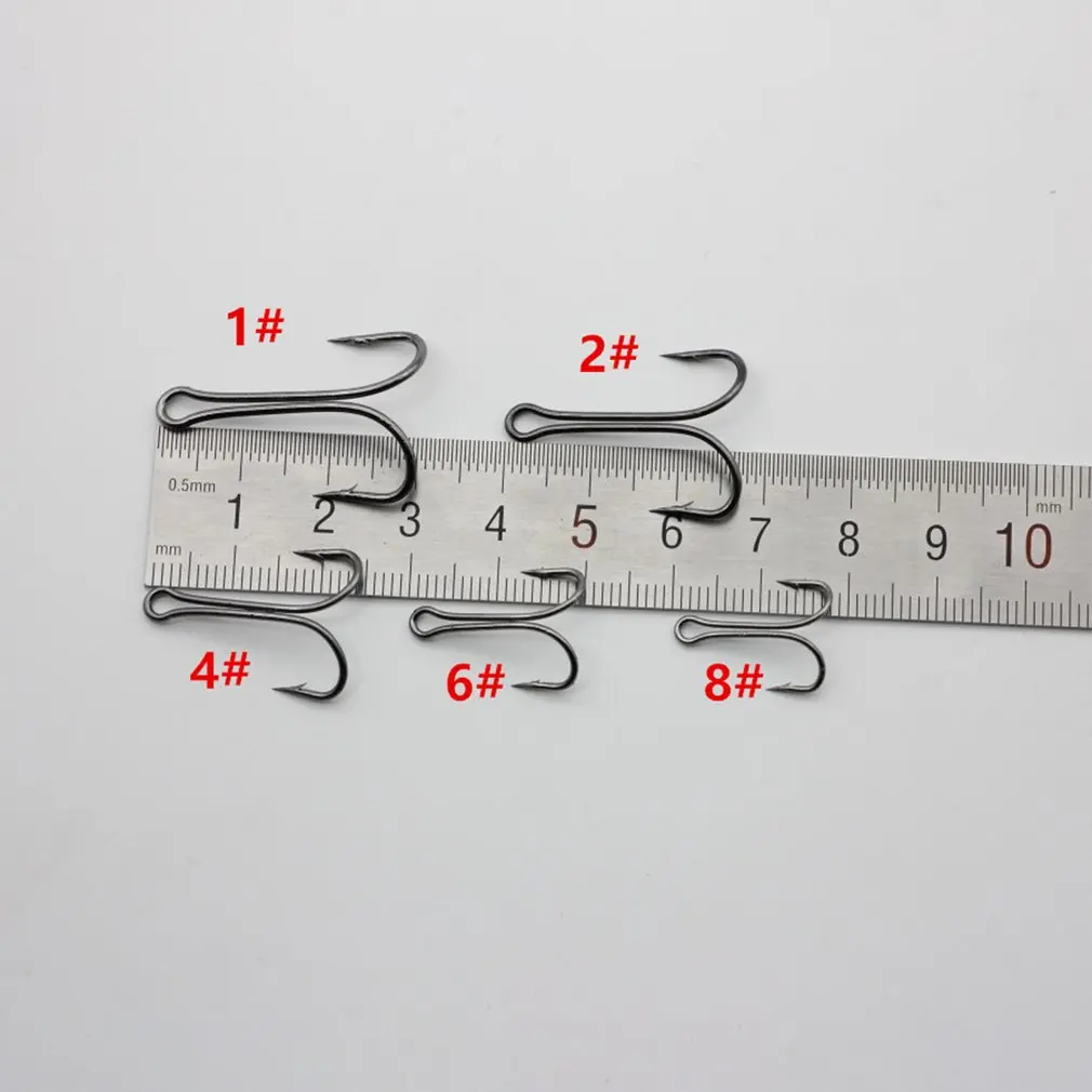 20 шт. прочные рыболовные крючки из углеродистой стали для ловли нахлыстом