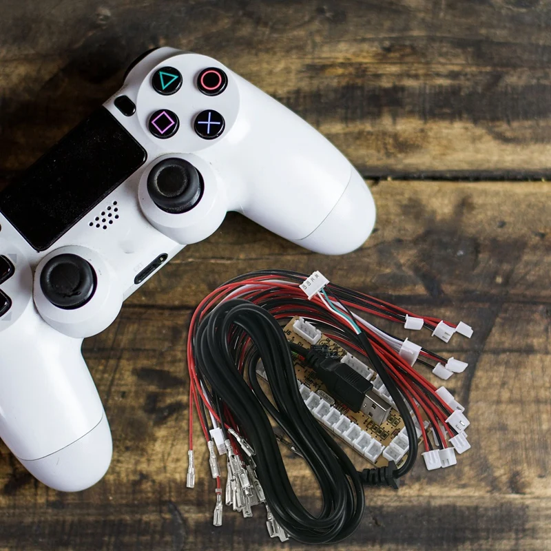 2X Zero Delay Arcade USB ENCODER PC TO JOYSTICK FOR 5PIN &amp 2.8MM BUTTON | Игрушки и хобби