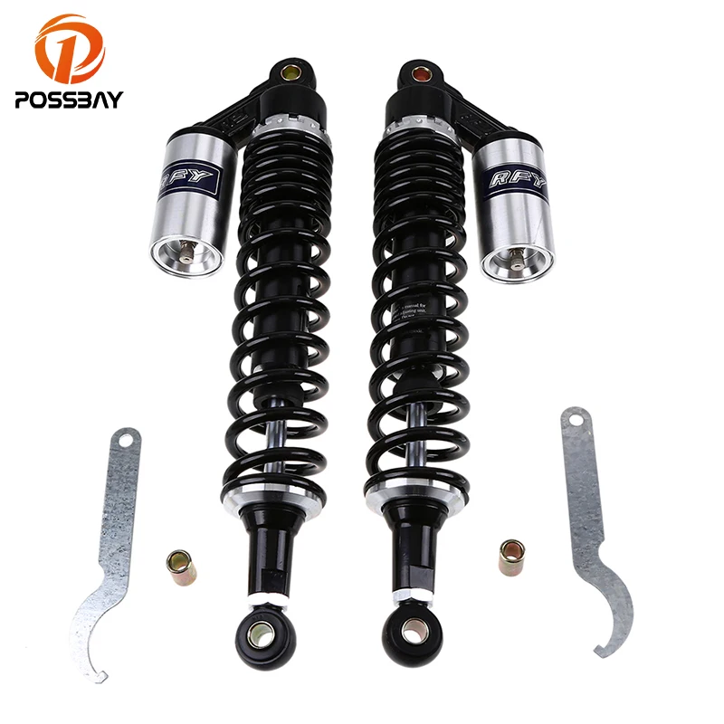 Универсальный Воздушный амортизатор POSSBAY для мотоцикла 400 мм 15 75 дюйма задняя