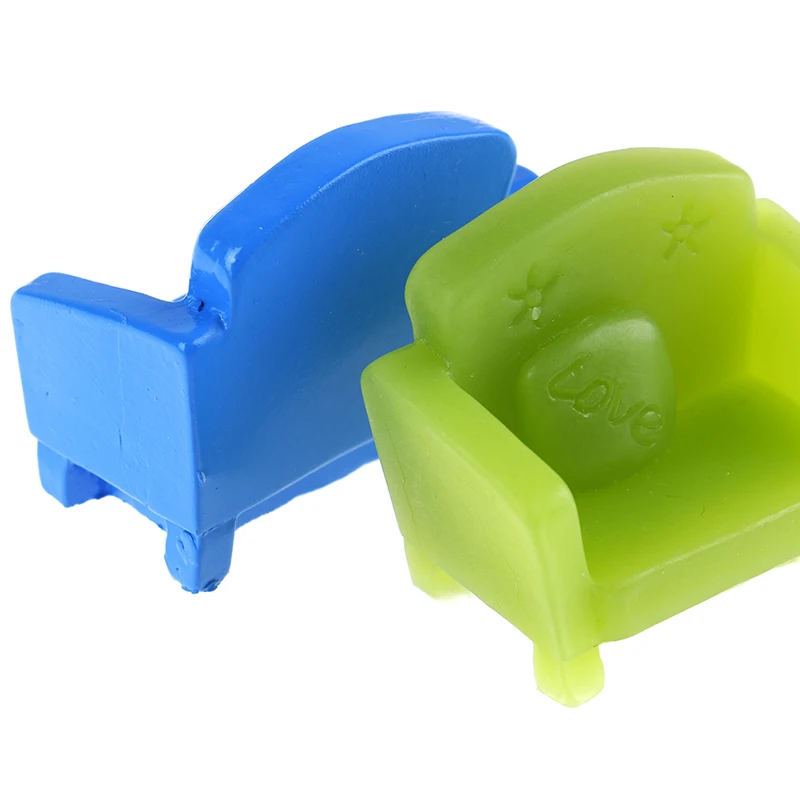 Мини кукольный домик мебель игрушки Кукольный диван стул миниатюрная Наборы для