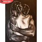 HUACAN 5D Diy Алмазная картина пара полная квадратнаякруглая Алмазная вышивка, портрет мозаика картина Стразы ручной работы подарок