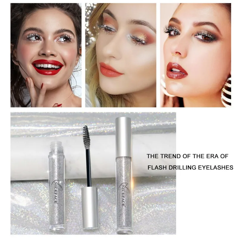 Рекомендуемая Алмазная блестящая Galaxy тушь для ресниц сверкающая Очаровательная