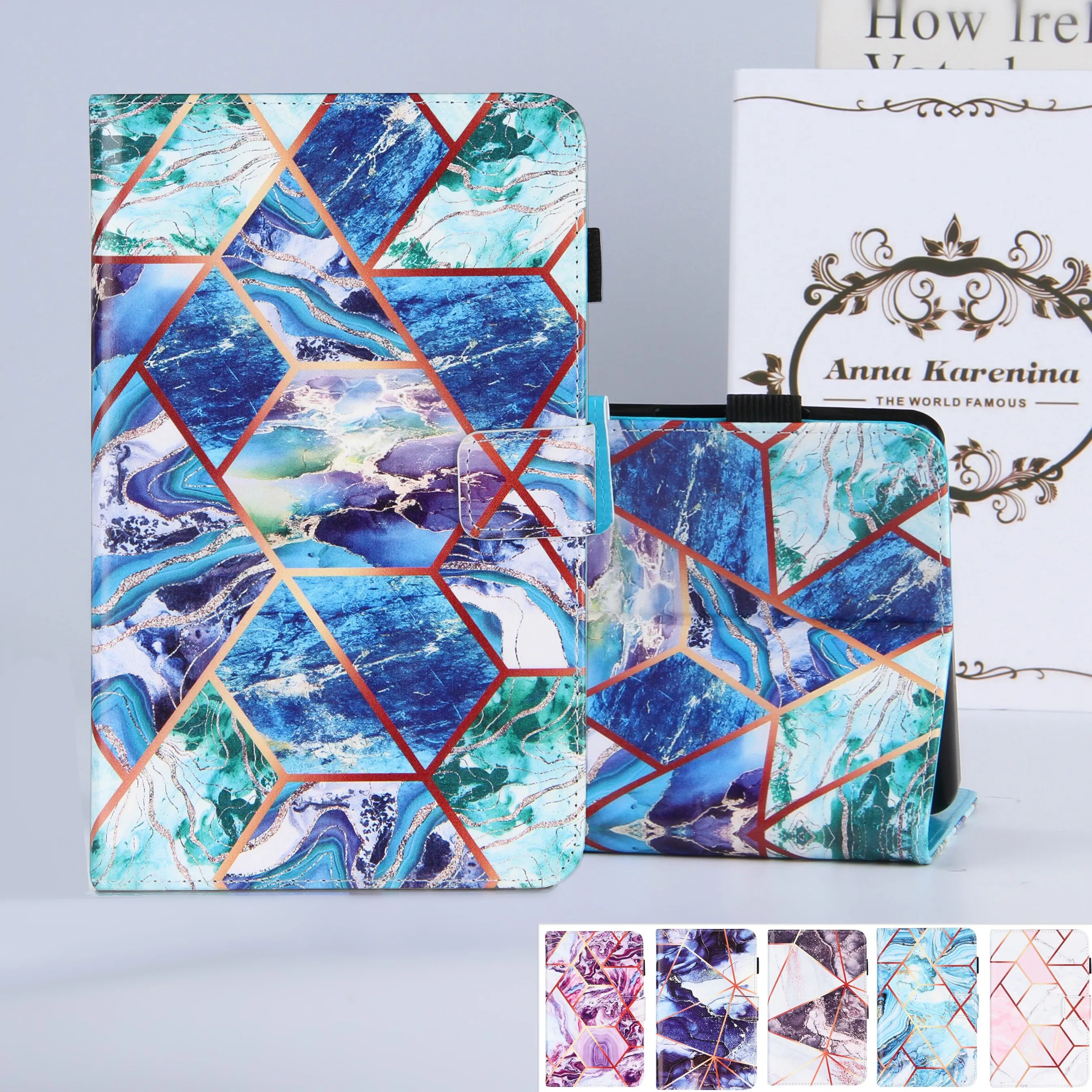 Геометрический покрытие стола для универсальная подставка планшета на 8 0 дюймов