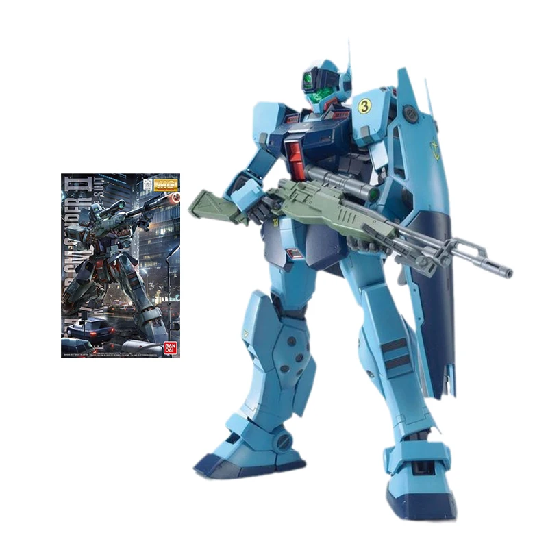 

Набор моделей Bandai Gundam MG 1/100 RGM-79SP GM снайпера II, оригинальная коллекционная игрушка-робот, экшн-фигурка, игрушки для детей