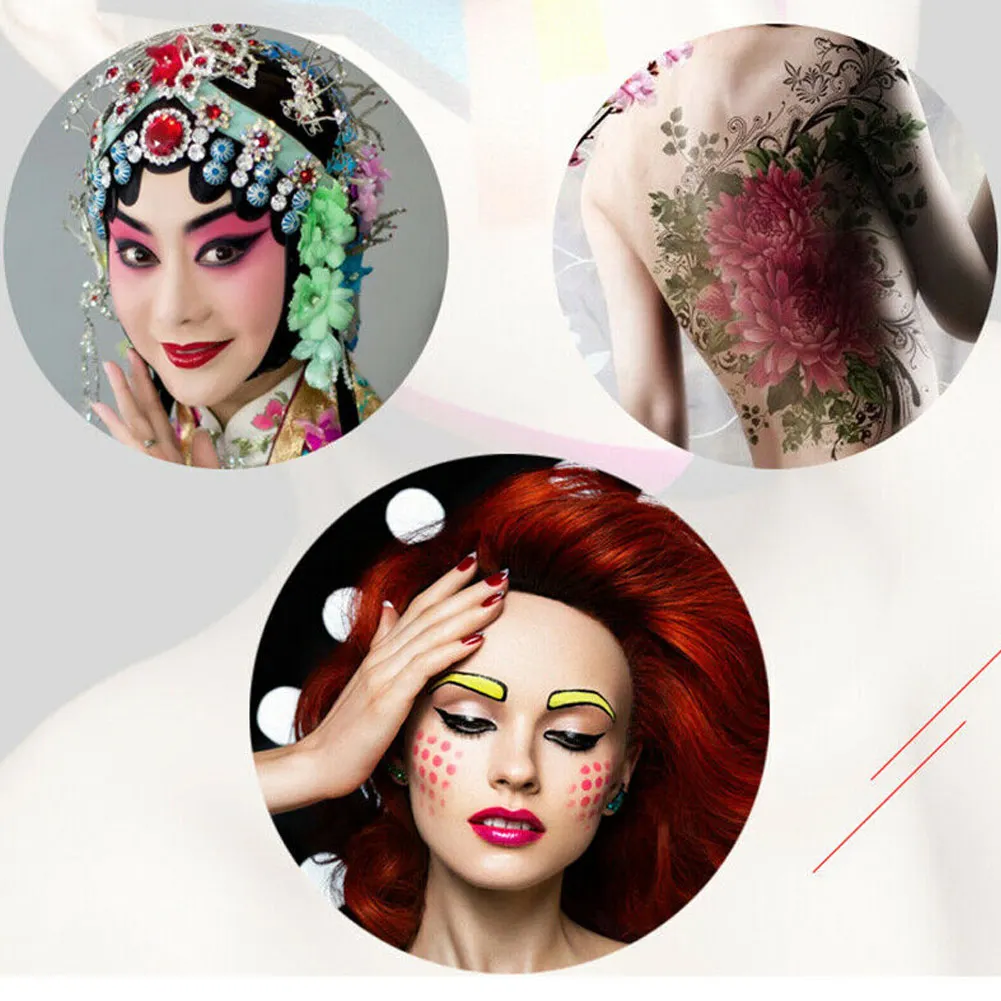 Дропшиппинг 12 Цветов Чистка для лица и тела Краски картина маслом wall Art Make Up с 6 шт.