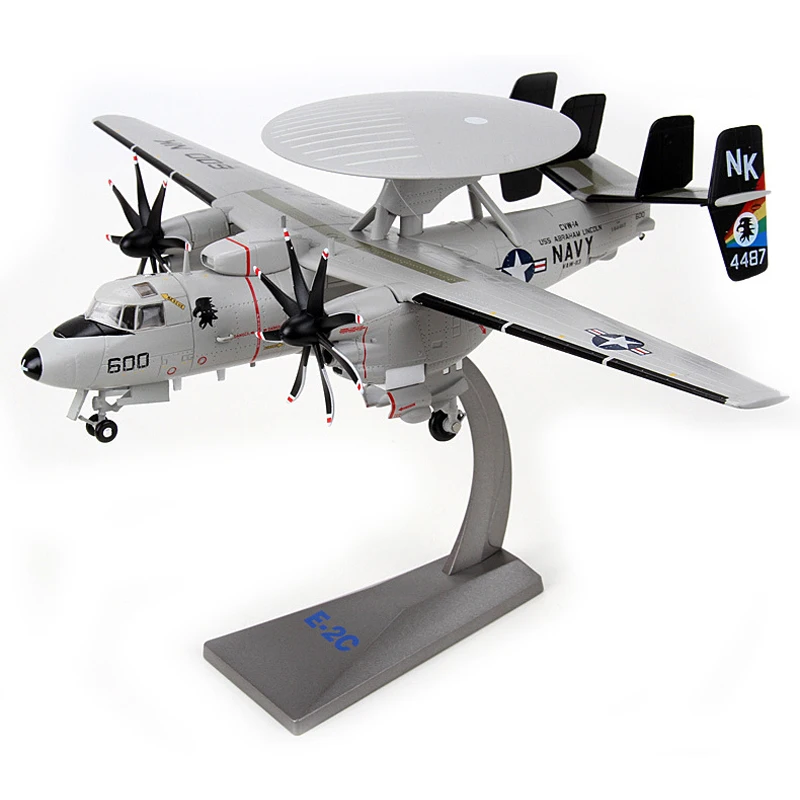 

E2C AWACS Simulation Model 23.5cm Length 1:72 Scale for Ornaments Collection or Airshow