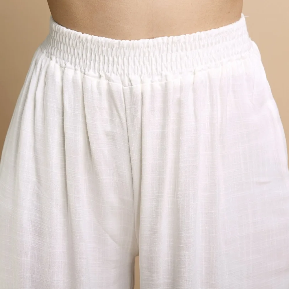Pantalon femme женские брюки льняные хлопковые белые узкие широкие винтажные Летние