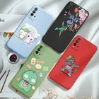 Чехол для Xiaomi Redmi 9 T, силикон, ТПУ, бампер для телефона, милый мультяшный Ленивец, карамельных цветов