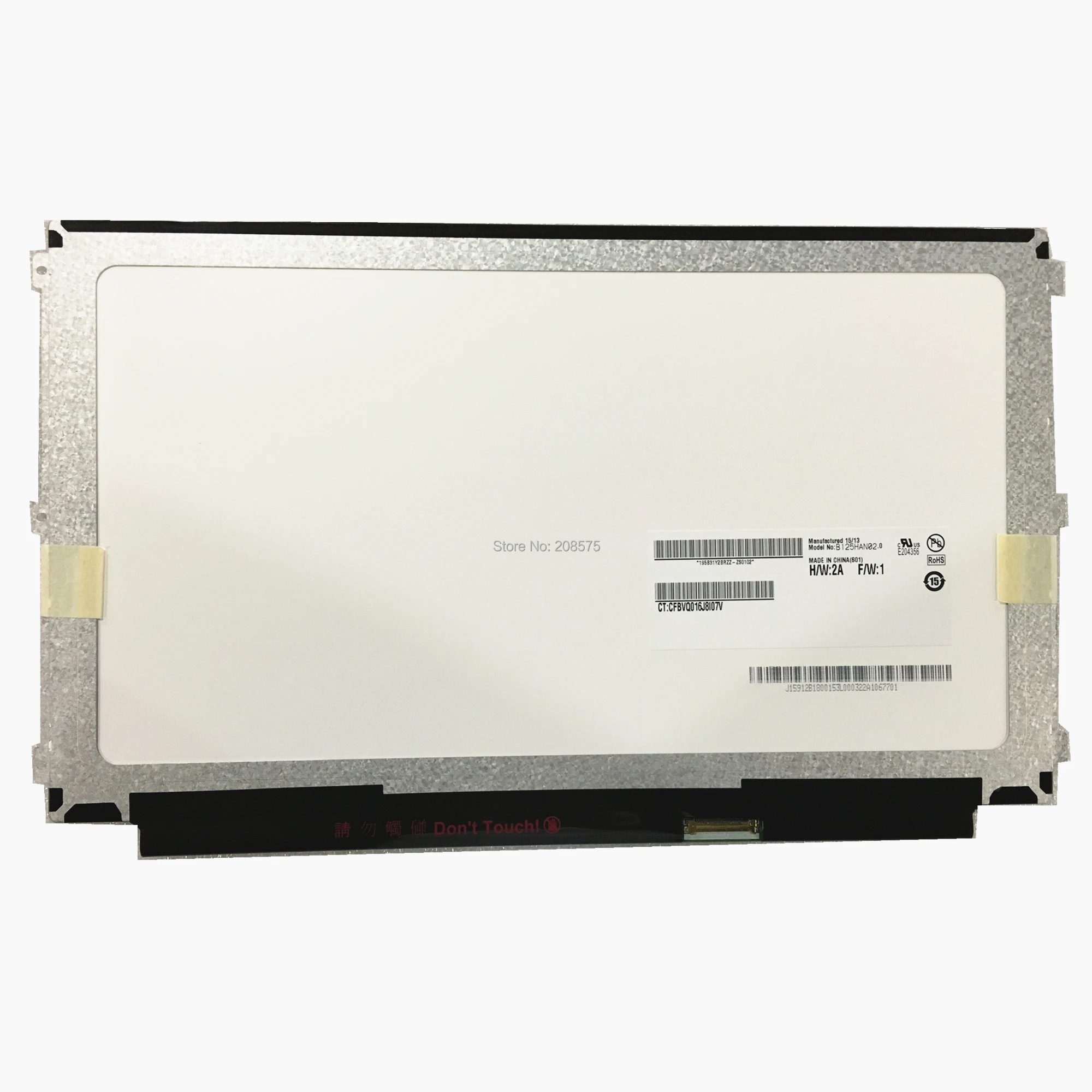 

Free shipping B125HAN02.0 LP125WF2 SPB3 SPB4 LTN125HL02-301 Lapto Lcd Screen FHD 1920*1080 EDP 30 PINS