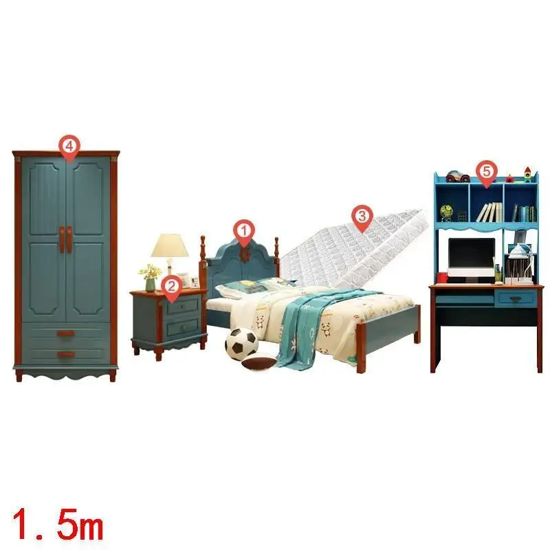 Кровать бизнес Tidur Tingkat для детей ясельного возраста Muebles De Dormitorio Спальня горит