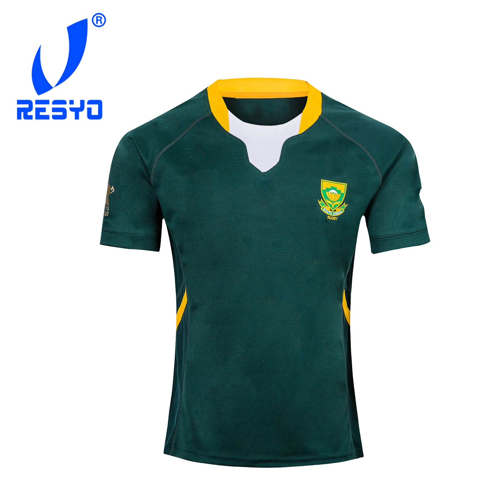 

RESYO FOR South Africa RUGBY 2019 Home/Away JERSEY Sport Shirt S-5XL