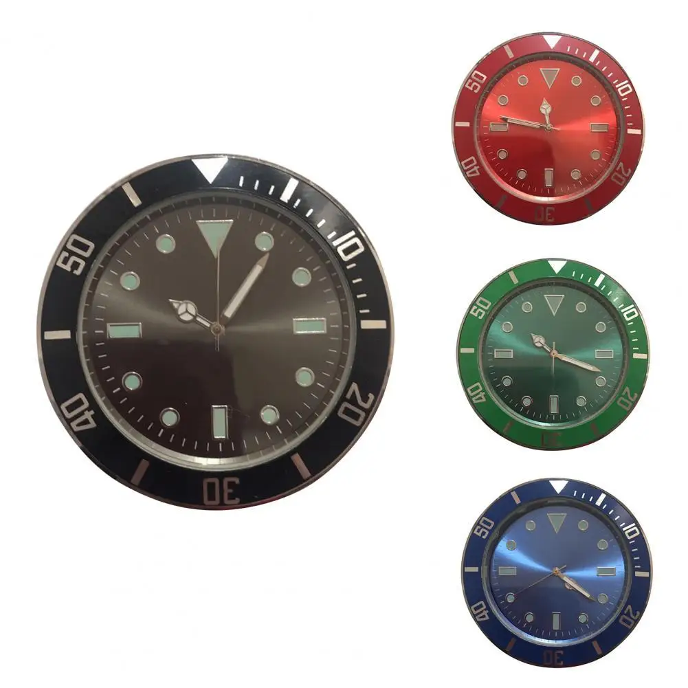 

Hot Sale Car Clock Round Air Outlet Separate Pointer Mini Digital Self-adhesive Electronic Watch Car Styling Decor For Gift