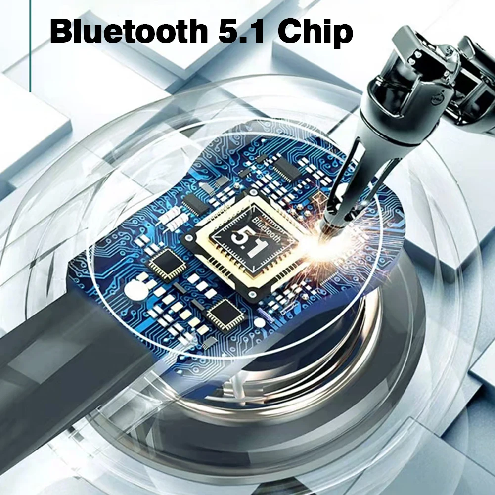 TWS 5.1 Bluetooth Wireless Earphone HIFI Music Headset Earbuds Type C Noise Reduction Headphones For OPPO Reno 5 Iphone |