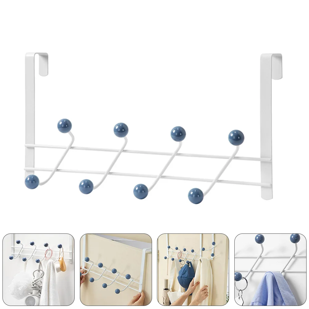 

Вешалка для задней двери, органайзер без отверстий, крючок на дверь для подвешивания полотенец для пальто