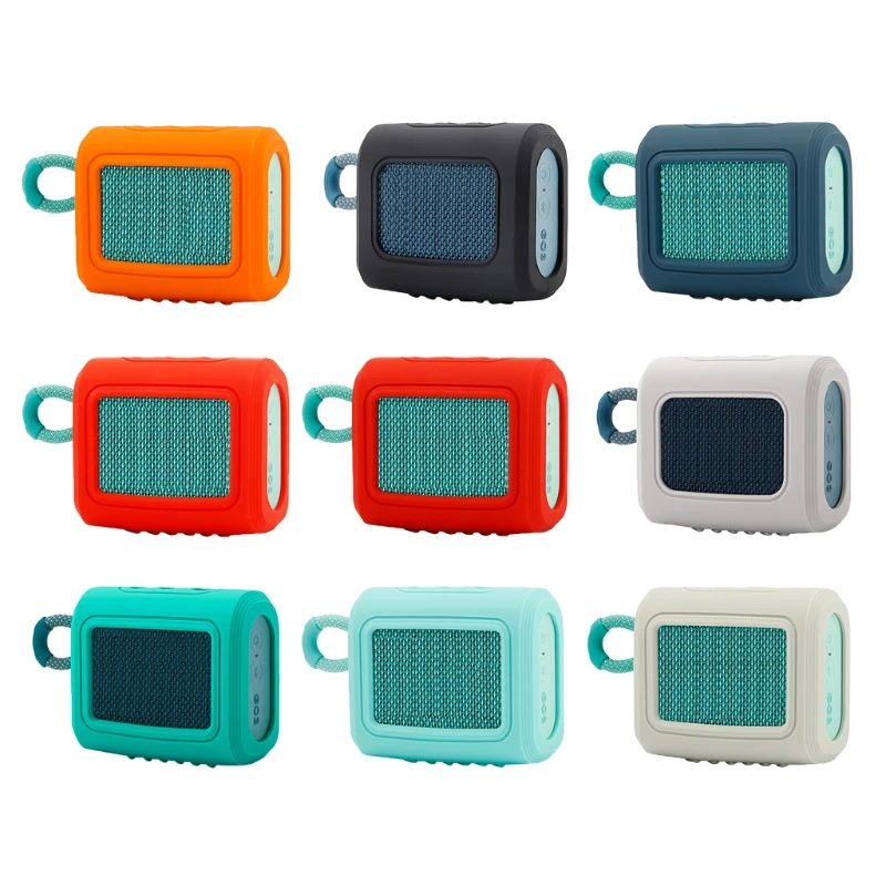 

Durable Silicone Case Protective Cover Speaker Case for-JBL GO 3 GO3 Speaker