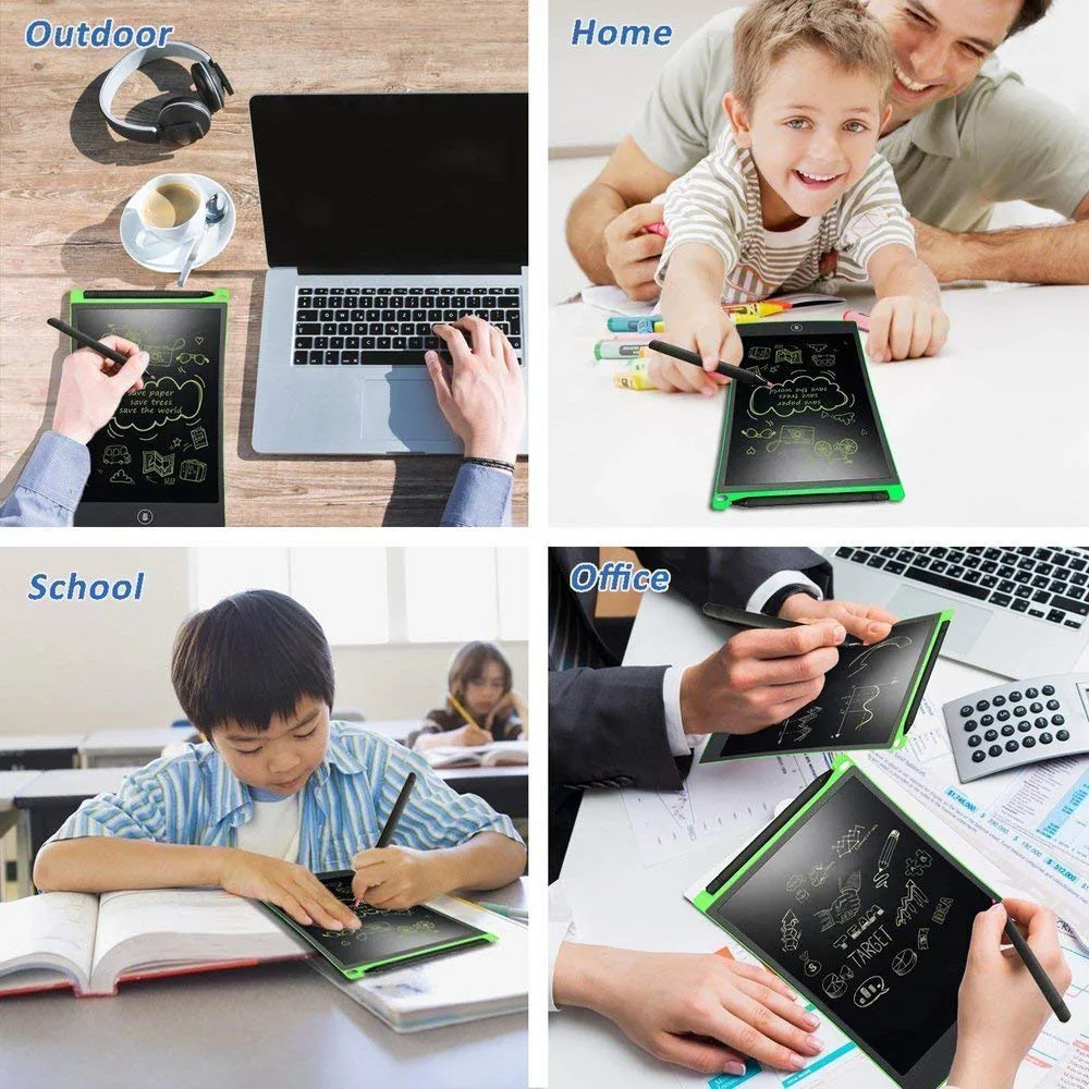 

Drawing Tablet 12 Inch Graphic Tablet LCD Writing Tablet Board Electronics Ultra-thin Board with Pen Electronic Mouse Pad