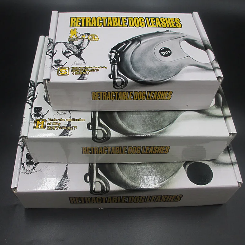 Прочный Автоматический поводок для собак рулетка премиум класса выдвижная