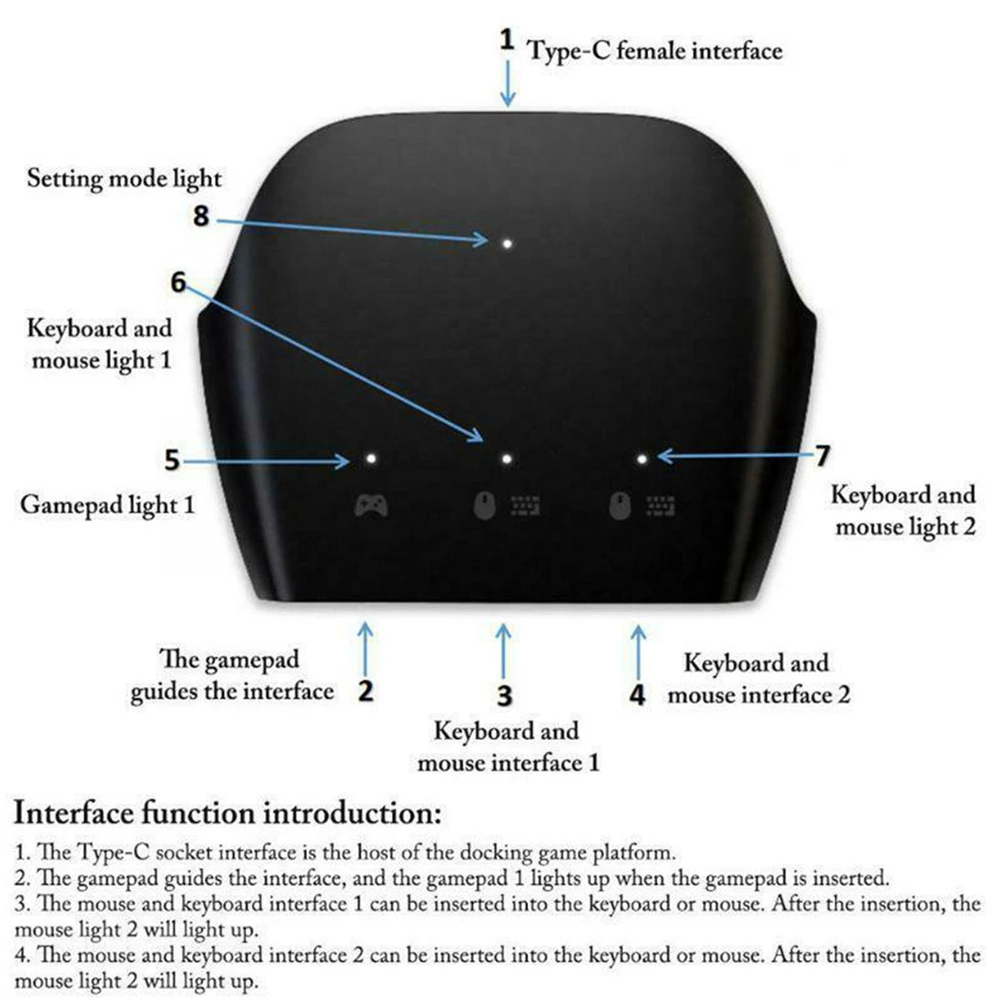 Keyboard Mouse Converter Adapter for Switch/PS3/PS4/XBOX ONE/XBOX 360 Handle New | Электроника