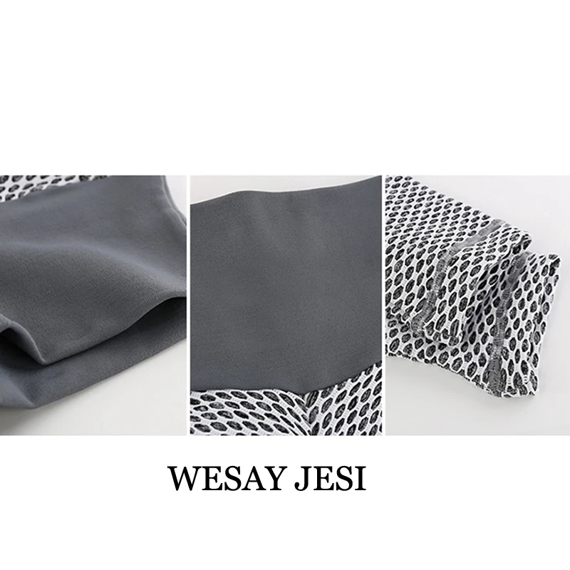 

WESAY JESI Sport Women Fitness Leggings High Waist Sexy Pants Push Up Activewear Gym Super Elastic Tights Seamless Leggings
