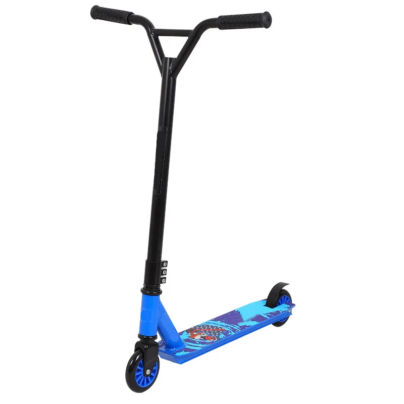 Экстремальный скутер из авиационного алюминиевого сплава двухколесный Фристайл