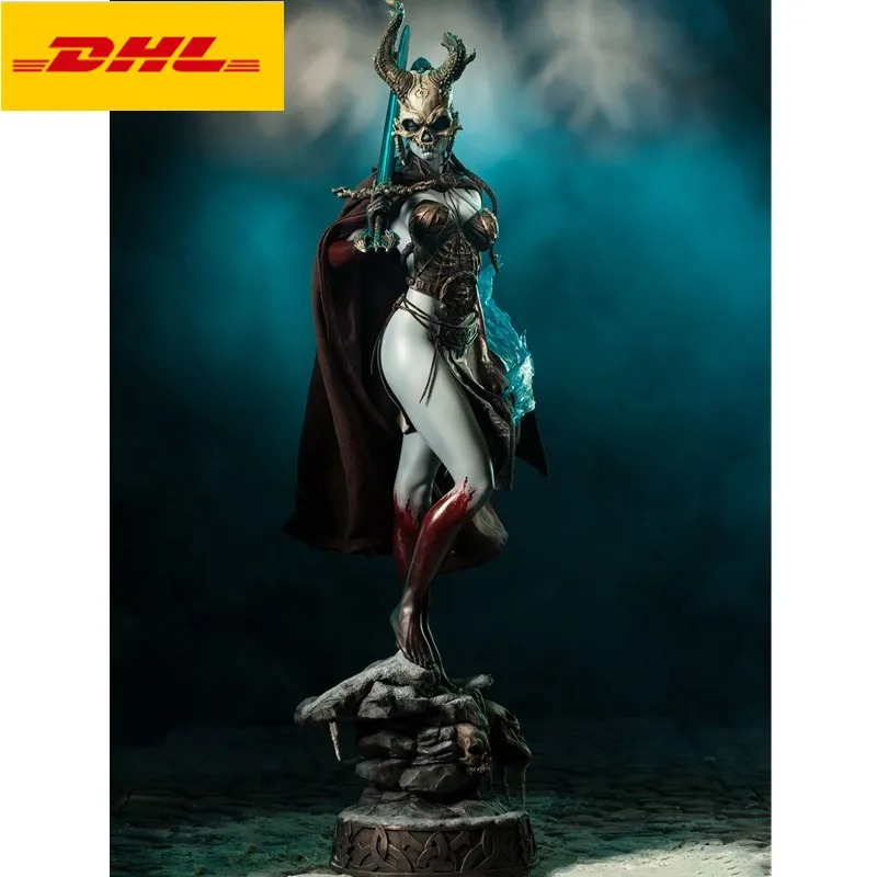 

28" SS 300372 Statue Court Of The Dead Bust Valkyrie Full-Length Portrait PF Original GK Action Figure Toy BOX 71CM X1713