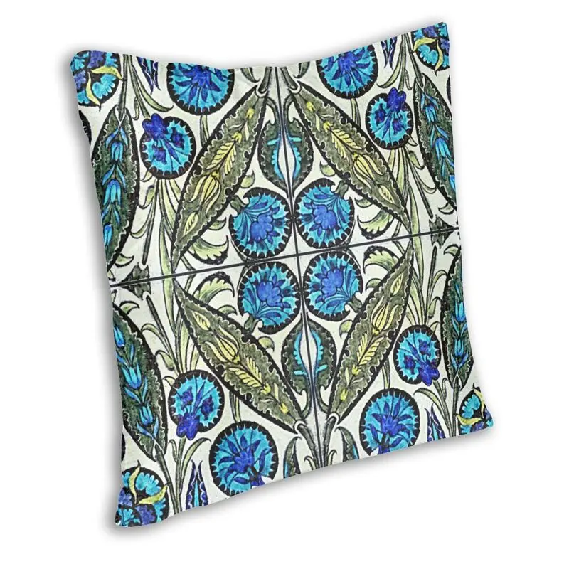 Наволочка для подушки в скандинавском стиле с изображением Вильяма Морриса | Дом