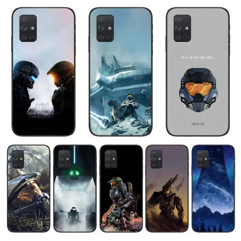 

Крутой чехол для телефона Game HALO для Samsung Galaxy S9 S9plus S20 5G S20 ULTRA 5G S20 Plus 5G S21 S30, чехол