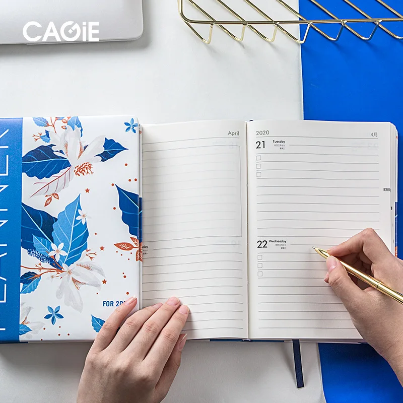 2020 повесток ежедневник Органайзер Еженедельный ежемесячный А5 дневник записная