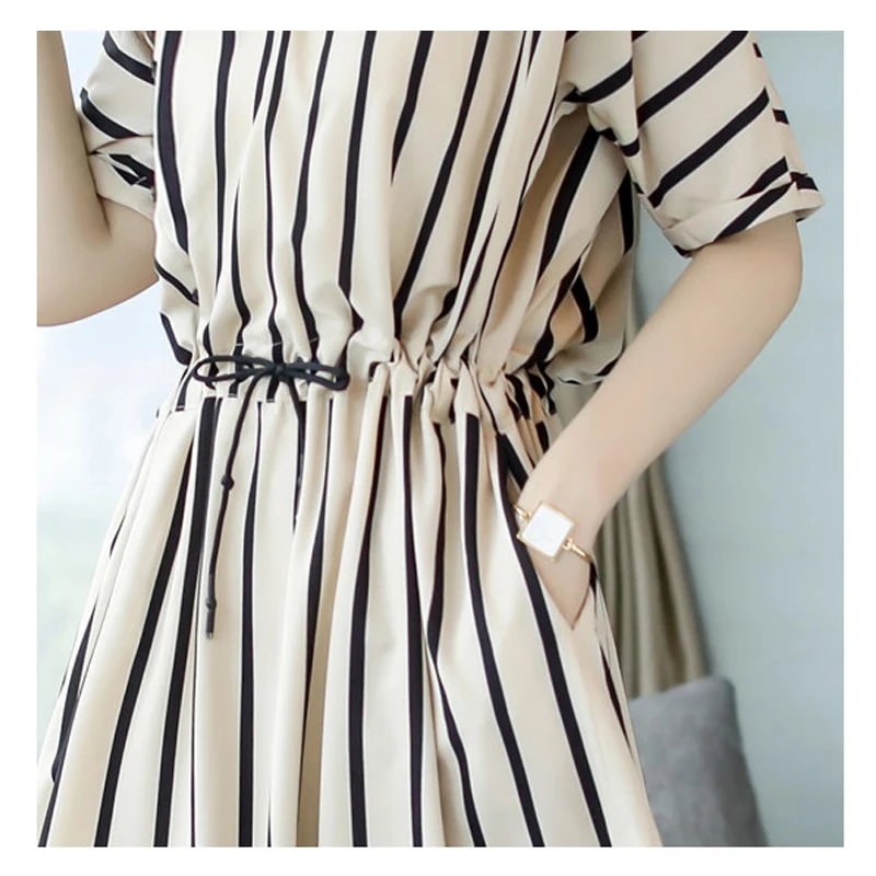 2019 женские элегантные вечерние платья больших размеров Vestido Женские полосатые