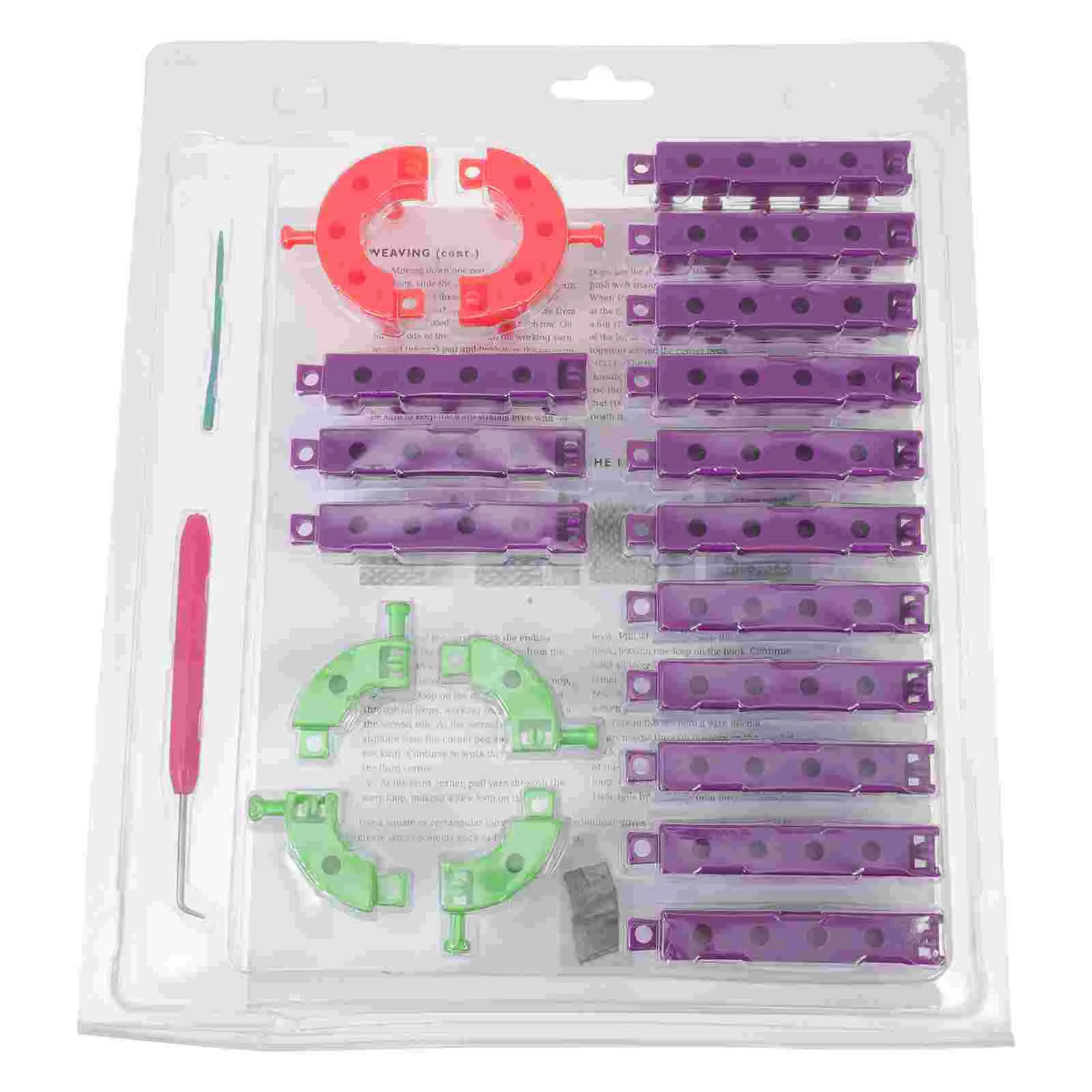 

1 Set Of Scarf Hat Knitting Loom Multiple Design Sweater Weaver Scarf Diy Knitter