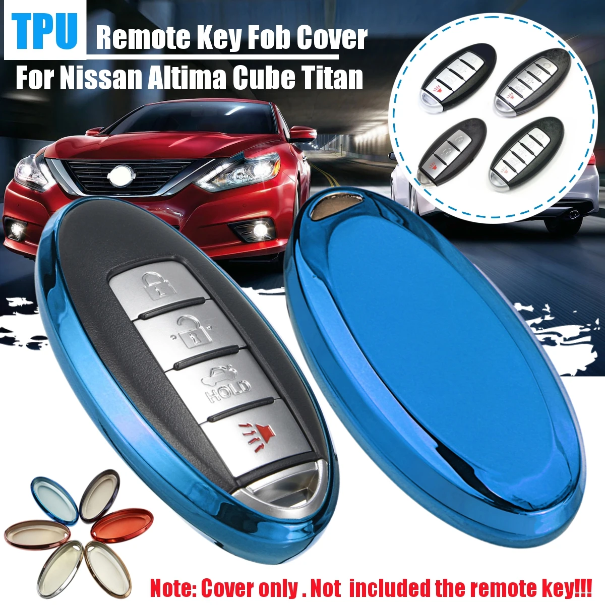 

Car Styling Remote Soft TPU Key Case Cover Car Styling for Nissan 3/4/5 button Sylphy Teana Tiida X-Trail Tidda Livida Qashqai