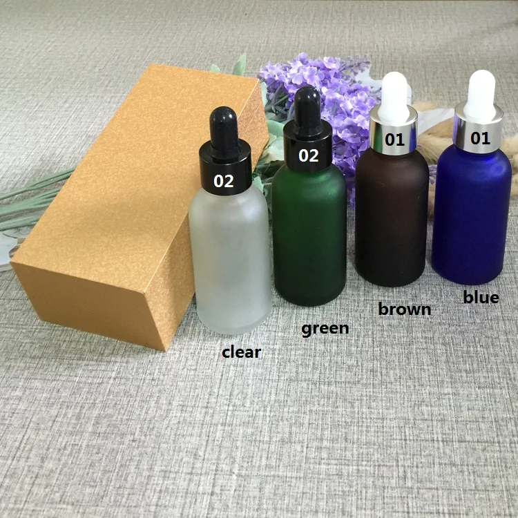 5 шт. 30 мл высококачественная матовая стеклянная бутылка пустой флакон