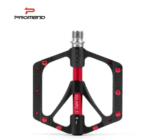 Ульсветильник легкие велосипедные педали 251 г Ti Axle из магниевого сплава с ЧПУ