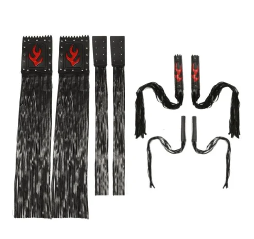 Мотоциклетные кисточки с бахромой кожаная крышка рычага для чоппера круизера