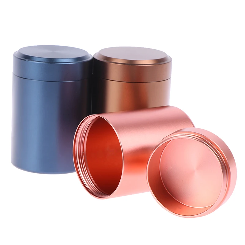 1 шт. металлические алюминиевые Герметичные банки портативные дорожные чайные