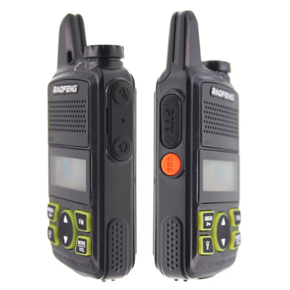 BAOFENG T1 мини двухстороннее радио BF-T1 портативная рация UHF 400-470mhz 20CH портативная Ham FM CB радио портативный приемопередатчик