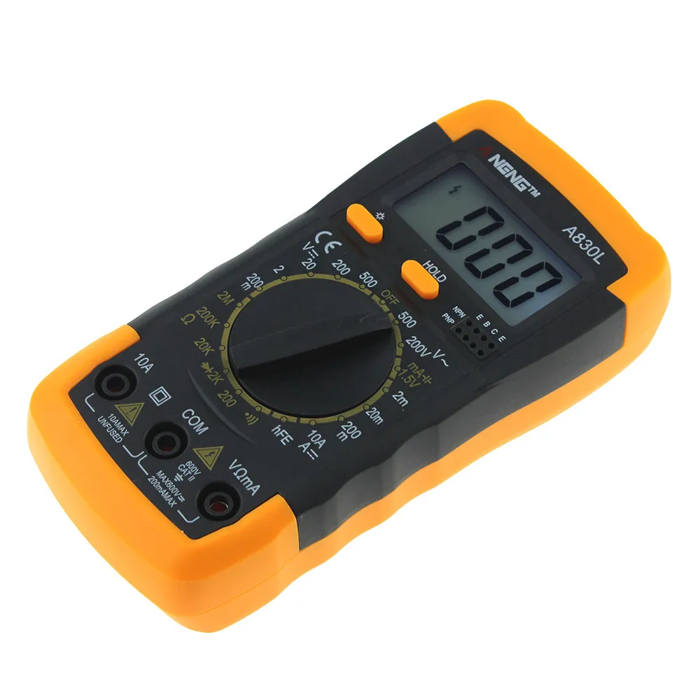 Автоматический Профессиональный электрический ручной тестер с ЖК дисплеем