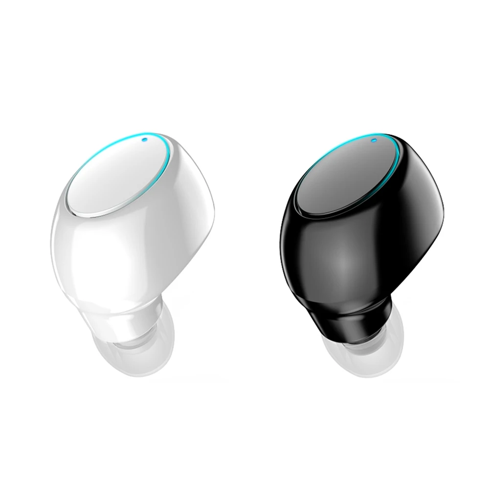 

X6 Single Ear Wireless Earbud BT Headset in-Ear Mini Invisible Headphone Watertproof Business Earphone with Mic 4-Hour Playtime