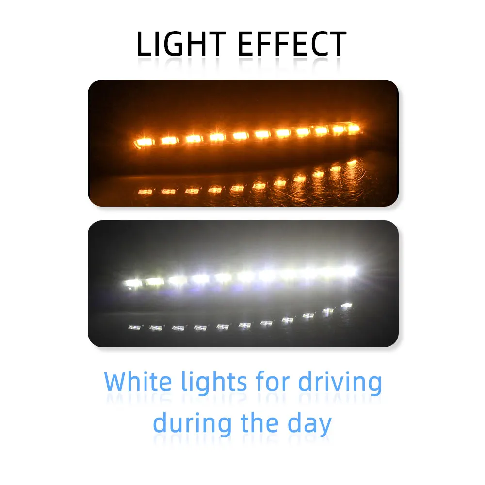 Светодиодный ные ДХО Противотуманные фары s для Audi Q7 2006 2007 2008 2009 передние