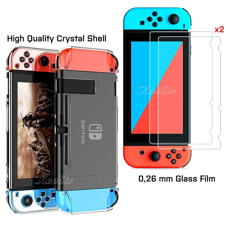 Дорожная сумка для переноски Nintendos Nintendo Switch чехол из поликарбоната и 2 Защитных